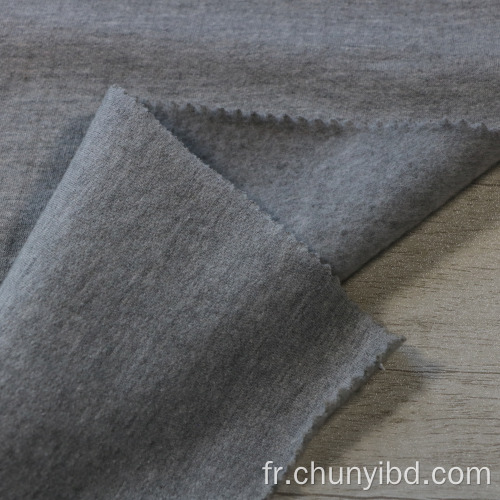 100% coton Grey Grey Terry Fleece Toute en tricot en tricot Men et femmes Sweat à capuche Vêtements